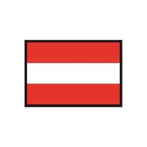 Zastava Austrije 20X30cm 3400120 2