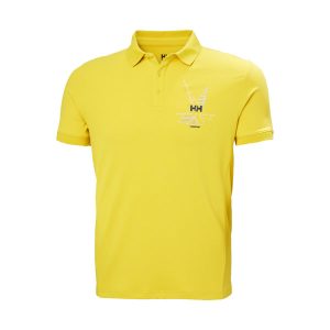 HH Majica HP RACE POLO 348 GOLD RUSH zuta 3