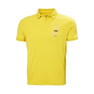 HH Majica HP RACE POLO 348 GOLD RUSH zuta 2