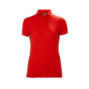 HH Majica W CREWLINE POLO 222 FLAG RED, crvena