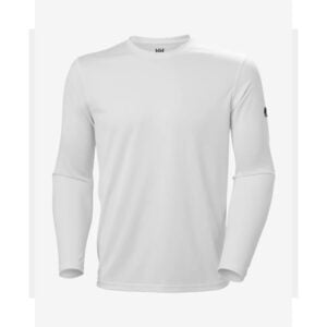 HH Majica TECH CREW LS 2.0 001 white. bela