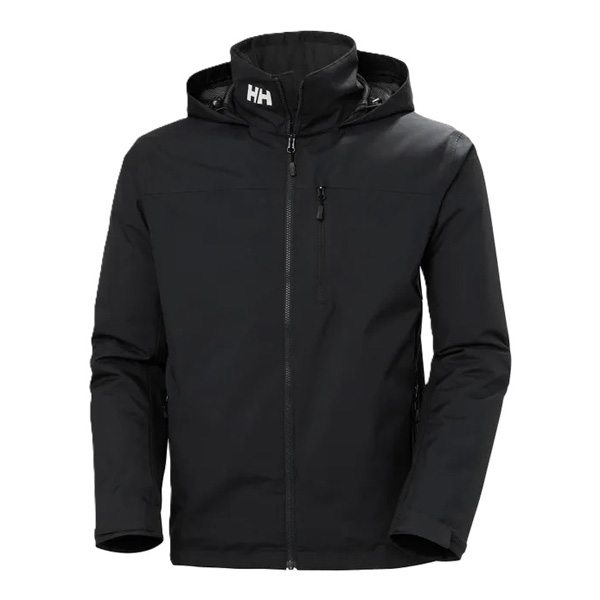 HH Jakna CREW HOODED MIDLAYER 990 BLACK, Crna Una Montenegro
